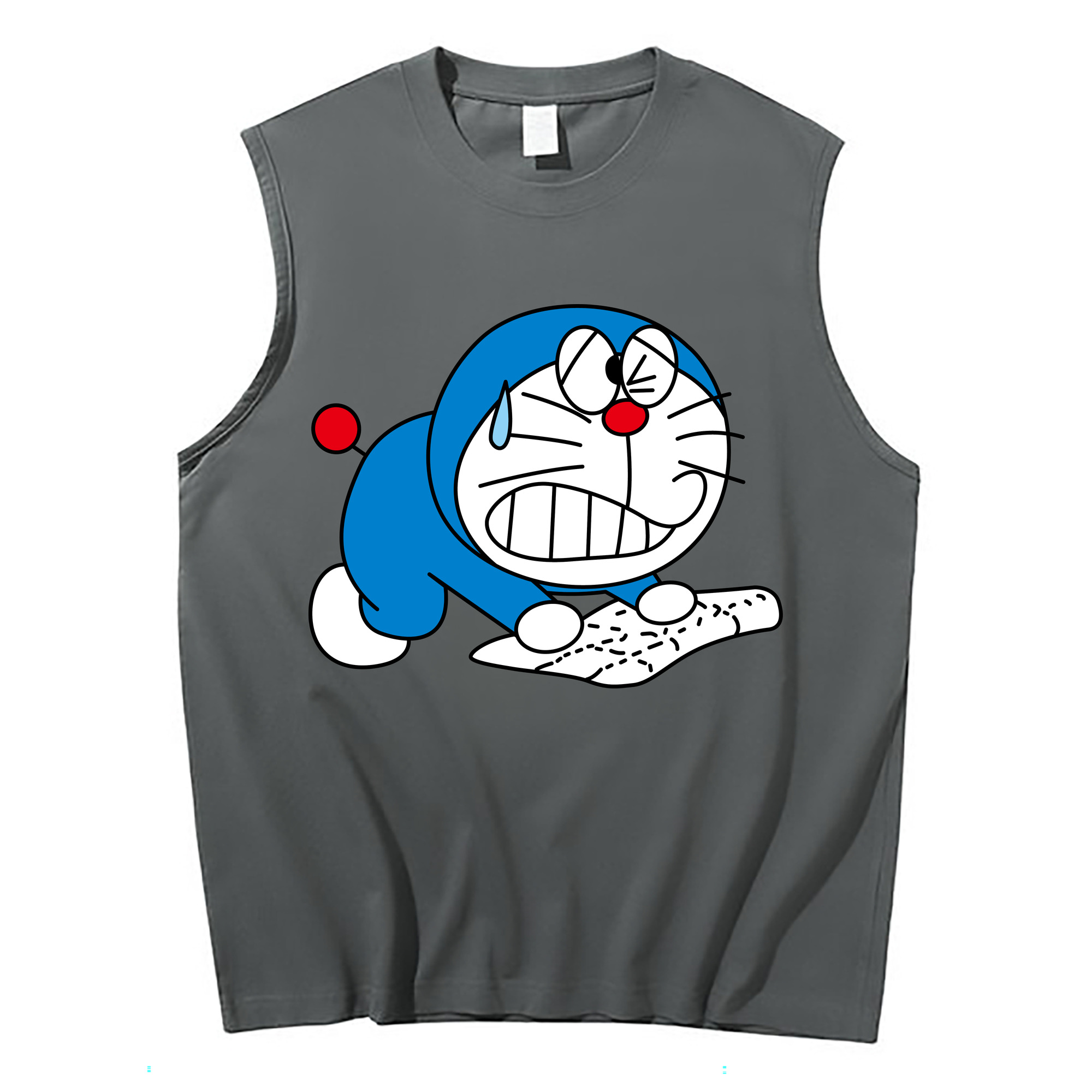 （画像用） ドラえもん Doraemon コットン100％タンクトップ（フロントプリント）